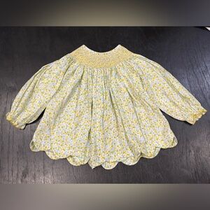 Cute Smocked Top by Honesty 2T Floral
